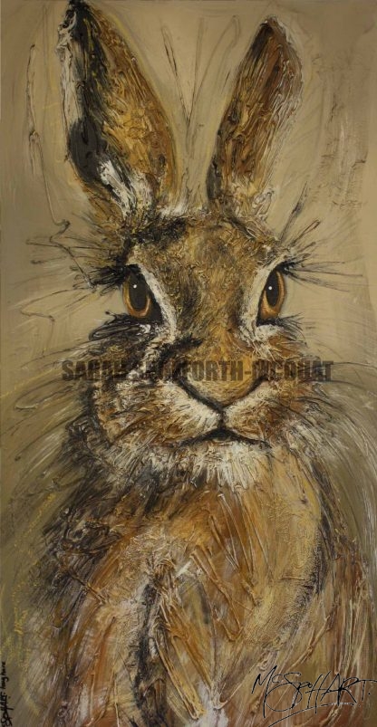 Long Hare Print