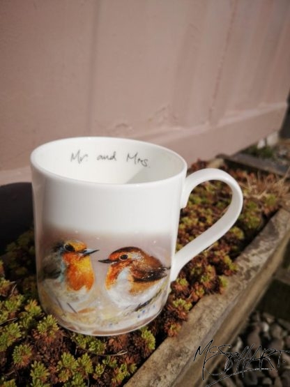 Fine Bone China Robin Mug - Image 2