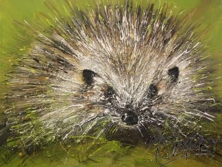 Hetty the Hedgehog Canvas Print