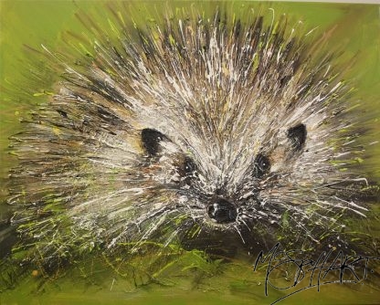 Hetty the Hedgehog Canvas Print