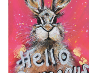 Hello Gorgeous! Hare Giclee Art Print A3