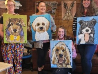 Beginners Painting Class - Paint your own PET / Animal on the Farm - Saturday 1st November 2025