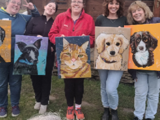 PRIVATE - Beginners Painting Class - Paint your own dog - Friday 5th September 2025