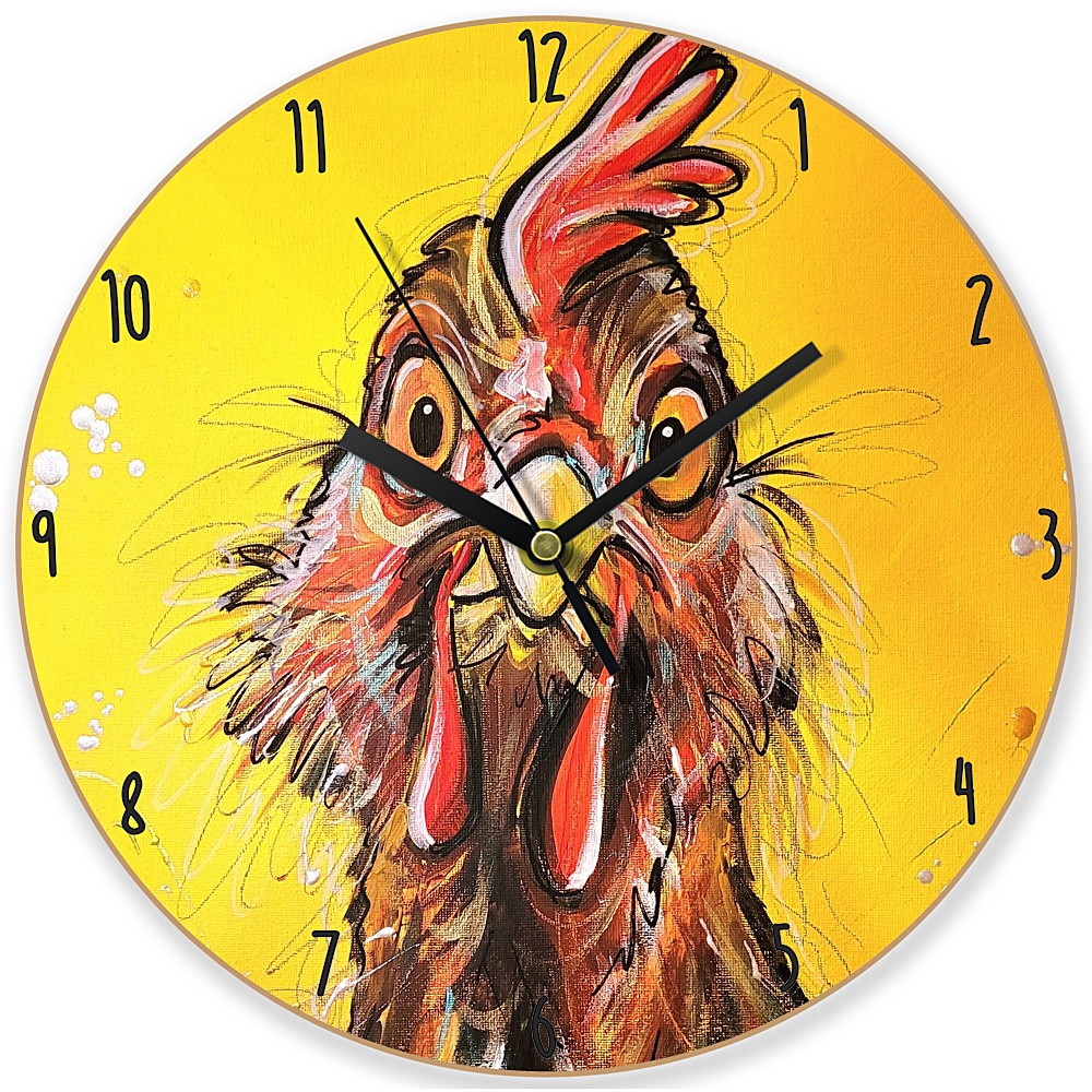 Margorie the Chicken Clock