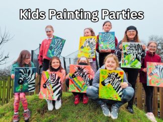 Kids Painting Party - Pick an animal to paint and date
