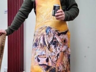 Betty the Highland Cow apron! BRAND NEW!