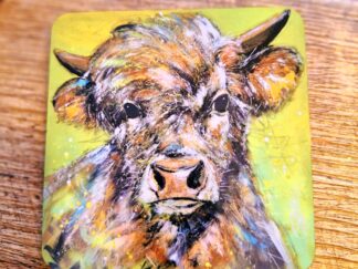Coaster - Netty the Highland Cow