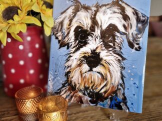 Miniature Schnauzer Ceramic Tile