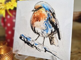Robin the Ceramic Tile 20 x 20cm