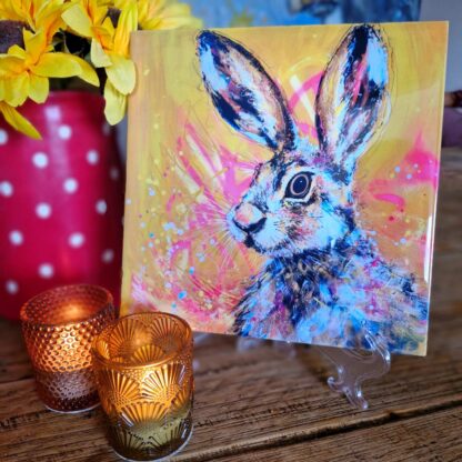 Sundance Hare Ceramic Tile