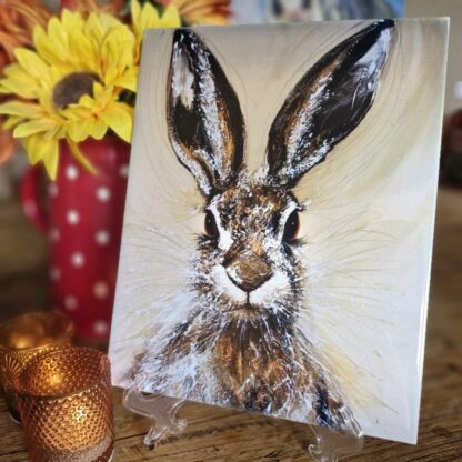 Burke the Hare Ceramic Tile