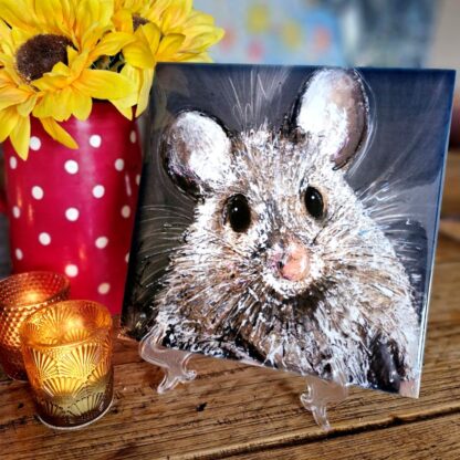Wee Mouse Ceramic Tile 20 x 20cm