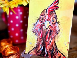Margorie the Chicken Ceramic Tile
